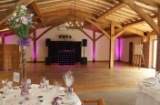 Mobile Disco set up with Speakers and Uplighters