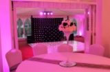 Photo of the table decorations to add to the wedding photographs