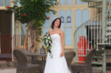 Photo of the blushing bride taken by our Wedding Photographer in The Midlands