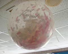 Exploding Balloon Decoration