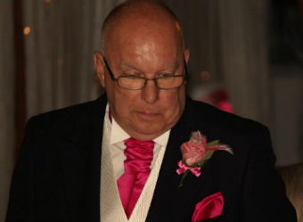 Photo taken during the Speeches at the Wedding Reception